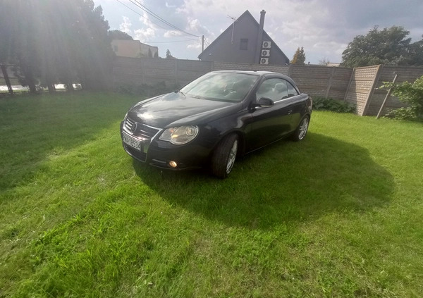 Volkswagen Eos cena 19900 przebieg: 246000, rok produkcji 2007 z Wągrowiec małe 121